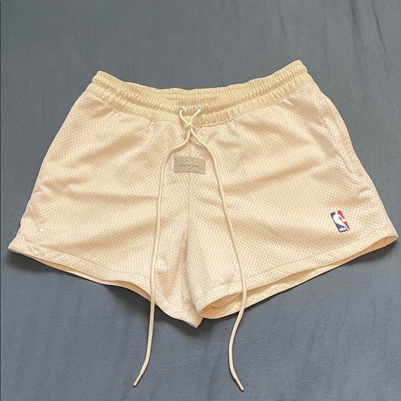 Nike Other - Fear of God NBA Nike Cream Shorts